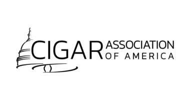 cigar association america logo black