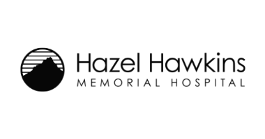 hazel hawkins hospital logo black